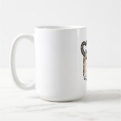 愛のしっぽ コーヒーマグカップ (左)