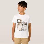 愛のしっぽ Tシャツ (正面フル)