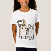 愛のしっぽ Tシャツ (正面)