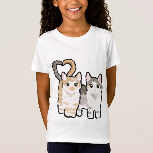 愛のしっぽ Tシャツ (正面)