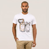 愛のしっぽ Tシャツ (正面フル)