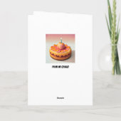 愛のすべての私のお尻ボーイフレンド誕生日Ver 1 カード (裏面)