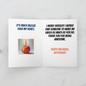 愛のすべての私のお尻ボーイフレンド誕生日Ver 1 カード (内部)