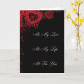 愛のすべて、人生のすべて、あなたに カード (黄色い花)