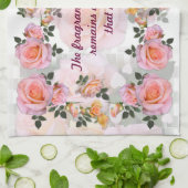 愛のためのバラ~キッチンタオル# 3 キッチンタオル (折り畳み)