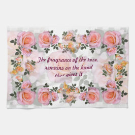 愛のためのバラ～キッチンタオル# 3 キッチンタオル