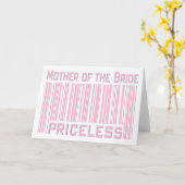 愛のない花嫁の母 カード (黄色い花)