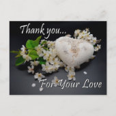 愛のはがきに感謝 ポストカード (正面)