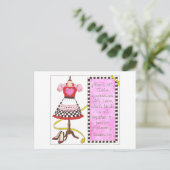 愛のはがきに身を包感動的む ポストカード (スタンド正面)