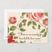 愛のはがきの薬 ポストカード (正面/裏面)