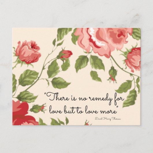 愛のはがきの薬 ポストカード (正面)