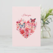 愛のひらひら | オーダーメイド テキスト&名前 シーズンカード (スタンド正面)