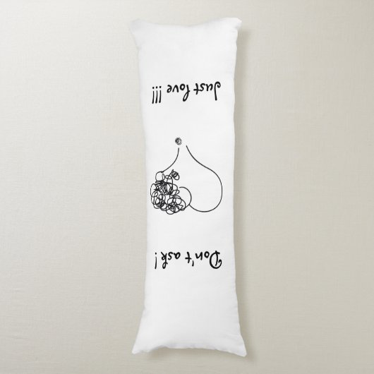 愛のみ ボディピロー (正面縦)