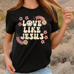 愛のようにイエズスシャツ，心地よいの色，トレンディー Tシャツ