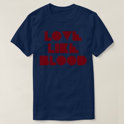愛のようにボードブルゴーニュ Tシャツ (デザイン正面)