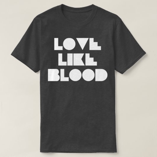 愛のようにボードホワイト Tシャツ (デザイン正面)