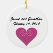 愛のように見える – SRF セラミックオーナメント (裏面)