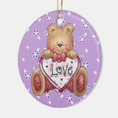愛のように見える – SRF セラミックオーナメント (左)