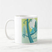 『愛のイン・ザ・エア・マグ』 コーヒーマグカップ (左)