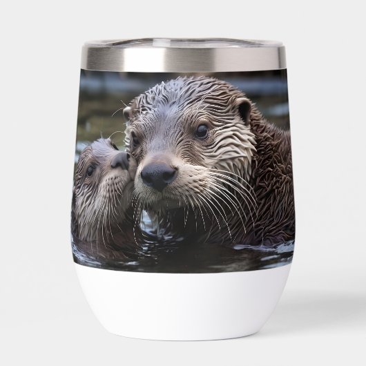 **「愛のエイドロフト：ミイラとベビーオッター」** (背面)