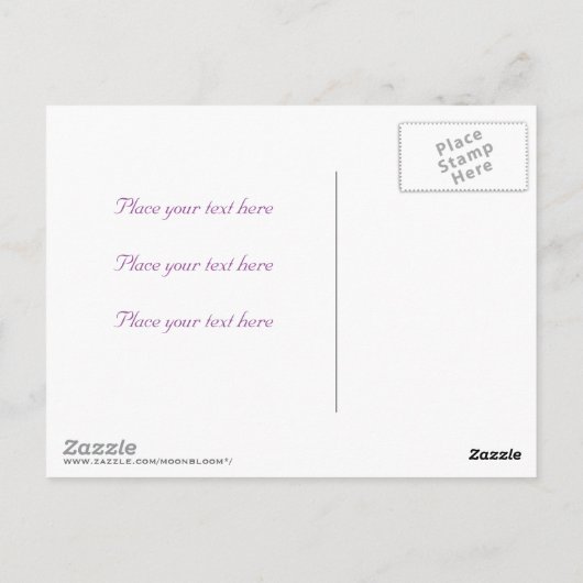 愛のエネルギー ポストカード (裏面)