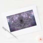 愛のエネルギー 長方形シール (封筒)