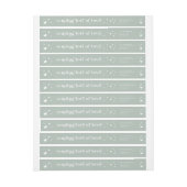 愛のカスタム多い色を送る差出人住所 ラップアラウンドラベル (シート)