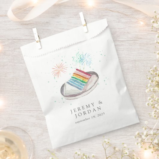 愛のカップルパーソナライズされたのスライス フェイバーバッグ (クリップ留めされた状態)