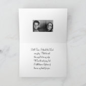 愛のカップル サンキューカード (内部)