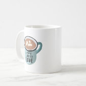 愛のカップ コーヒーマグカップ (正面左)