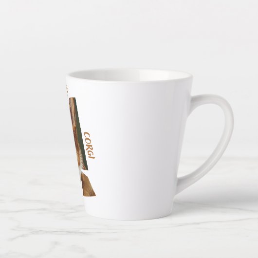 愛のカップ 犬好き 12oz スモールラテマグ カフェラテマグ (右)