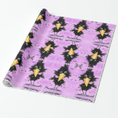 愛のカラスでおもしろい- ラッピングペーパー (アンロールド)