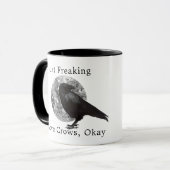 愛のカラスを自由に動かすんだ、オーケー マグカップ (正面左)