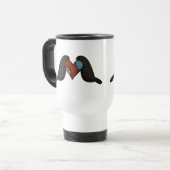 愛のカラス トラベルマグ (正面左)