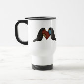 愛のカラス トラベルマグ (左)