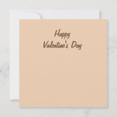 愛のカードに可愛い動物 (裏面)