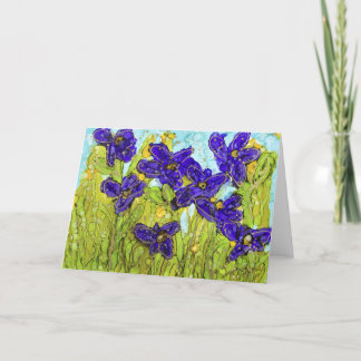 愛のカード来が飛ぶ サンキューカード