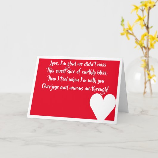 愛のカード カード (黄色い花)