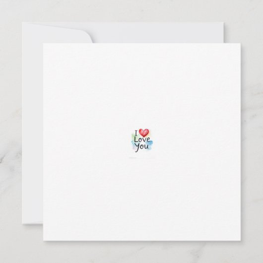 愛のカード カード (裏面)