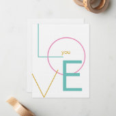 愛のカード ノートカード (正面/裏面インサイチュ)