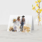 愛のキャンバスとしての世界 カード (黄色い花)