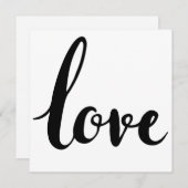 愛のキュラシ書ー 招待状 (正面/裏面)