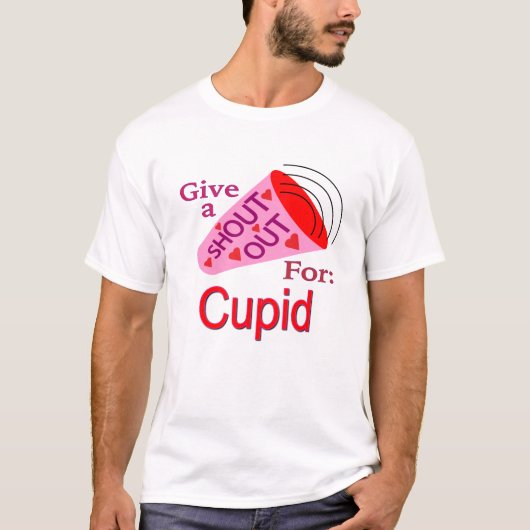 愛のキューピッドにエールを贈ろう Tシャツ (正面)