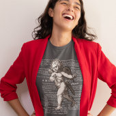 愛のキューピッドロマンチックヴィンテージTシャツ Tシャツ