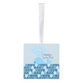 愛のクジラ キューブオーナメント (右)