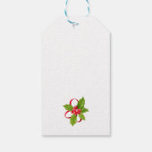 愛のクリスマス休暇の束を願う ギフトタグ (裏面)