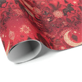 愛のクリスマス：ロマンチックスペインのな ラッピングペーパー (ロールコーナー)