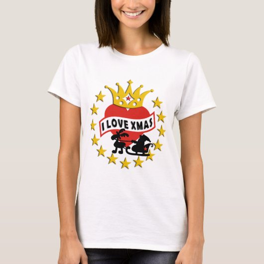 愛のクリスマス Tシャツ (正面)