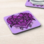 愛のゴシックの種族の華麗さのデキセドリン錠 コースター (左側)
