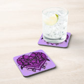 愛のゴシックの種族の華麗さのデキセドリン錠 コースター (右側)